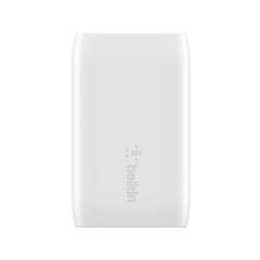Belkin BoostCharge Wall Charger 37W PPS 2-Ports USB-C/ USB-A White