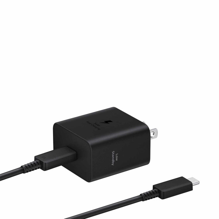 EPT4511XBEGCA Wall Charger 45W PD 3.0 with USB-C Cable 6ft Black