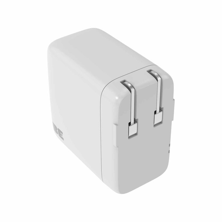 Blu Element Wall Charger 3 Port 65W PD 2 USB-C & USB-A White