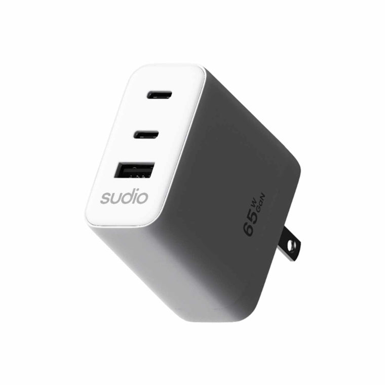 Sudio P3 US USB-C and USB-A Wall Charger White