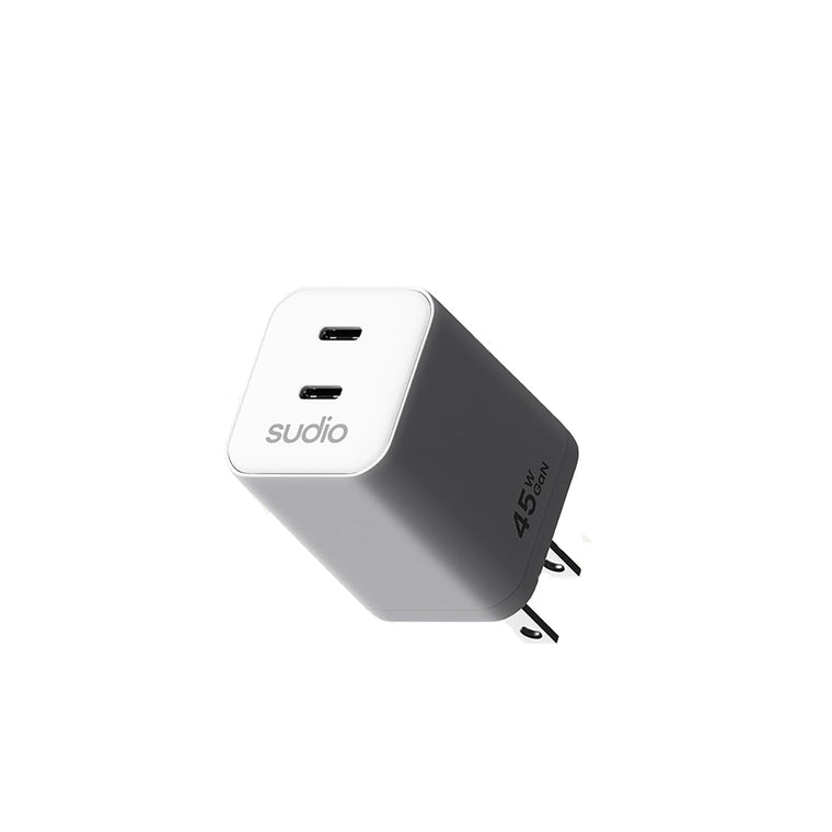 Sudio P2 US USB-C Wall Charger White