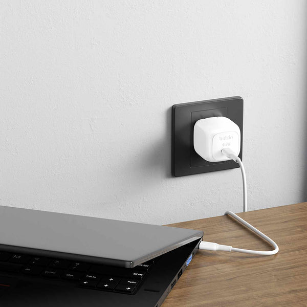 Belkin BoostCharge Compact USB-C Wall Charger 45W White