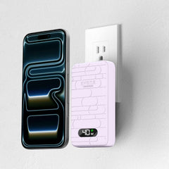 Avana Wall Charger 40W USB-C + USB-C Lavender