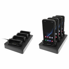 ProClip 4 -Slot Desktop Charger Samsung Galaxy Xcover6 Pro in Otterbox uniVERSE Case