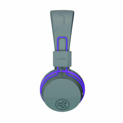 JLab JBuddies Studio Bluetooth Wireless Kids Headphones Grey/Purple
