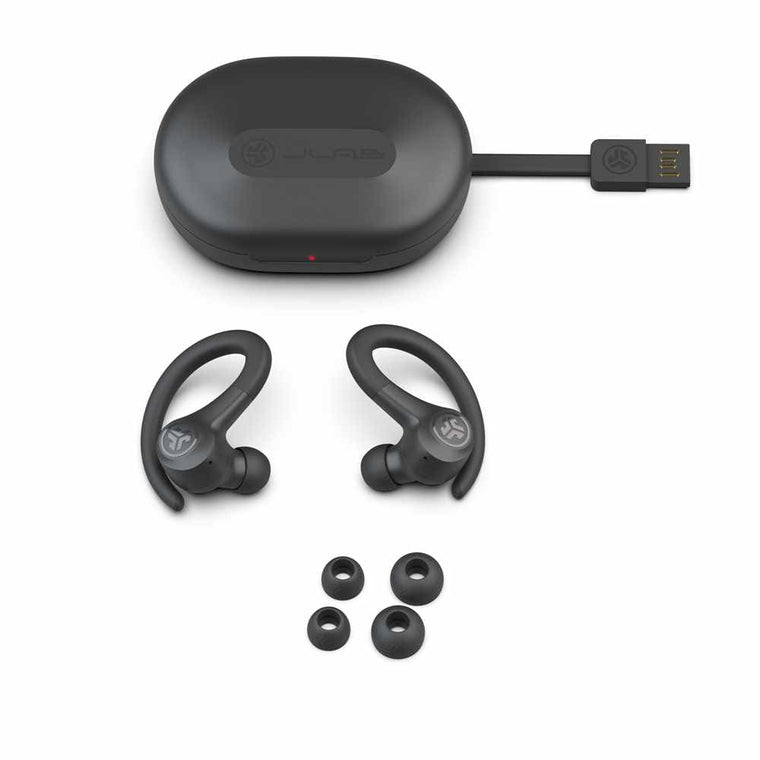 IFCEBGAIRSPRTRBLK124 Go Air Sport True Wireless Earbuds Graphite