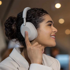 Sony Wireless Noise Cancelling Over Ear Headphones White