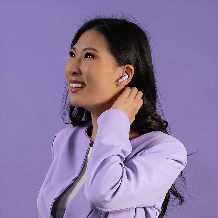 IFCEBGOPODSRLLC124 Go Pods ANC True Wireless Earbuds Lilac