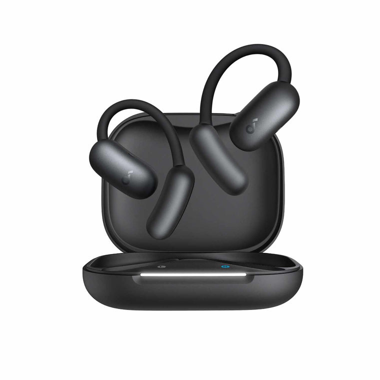 Anker Soundcore AeroFit 2 Adjustable Open-Ear Wireless Earbuds Black