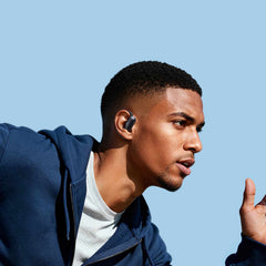 Anker Soundcore AeroFit 2 Adjustable Open-Ear Wireless Earbuds Black