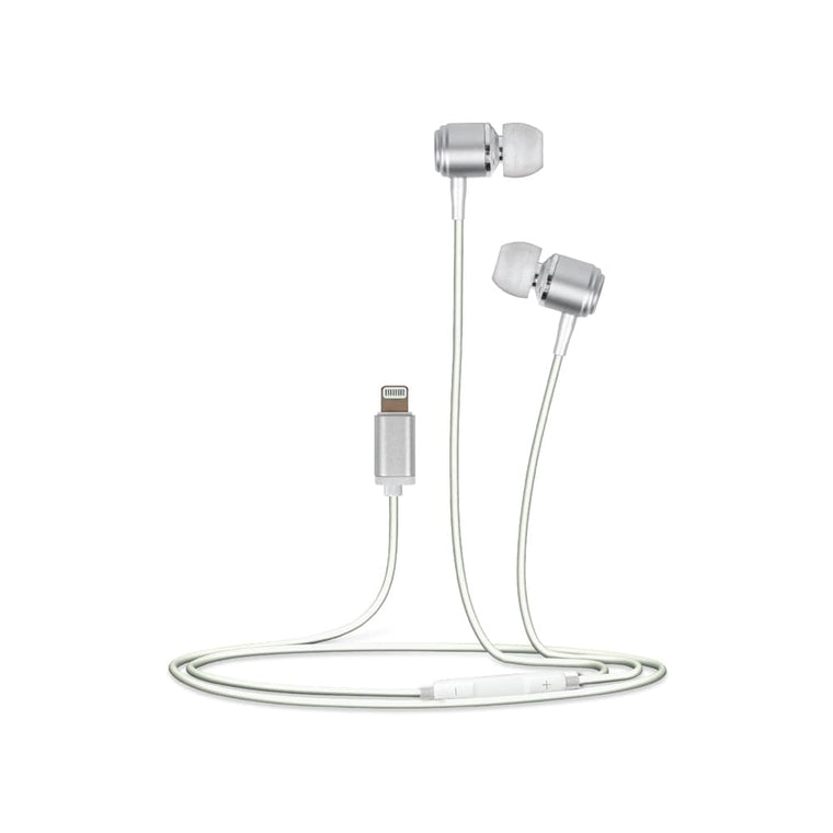 ETHAUDLT Helix MFi Lightning Earbuds White