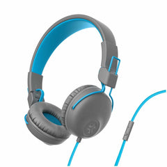 JLab Studio On-Ear Headphone Gray/Blue