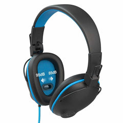 JLab JBuddies Pro Wired Over-Ear Kids Headphone Black/Blue