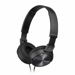 Sony Over the Ear Wired Headphones with Mic Black