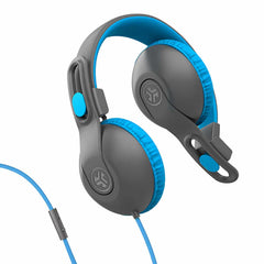 JLab JBuddies Studio 2 Wired Headphones Blue/Gray