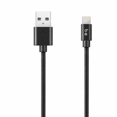 Blu Element Braided Charge/Sync Lightning to USB-A Cable 6ft Black