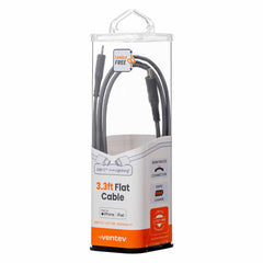 Ventev USB-C to Lightning Cable 3.3ft Gray