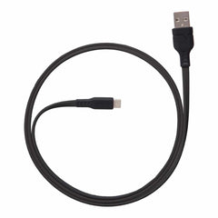 Ventev ChargeSync Flat USB-C Cable 3.3ft Black