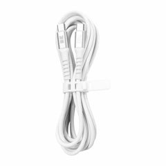 Blu Element SpeedCharge Premium Braided Cable USB-C to USB-C 6ft 100W White