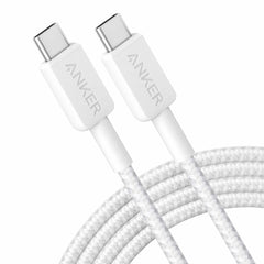 Anker USB-C to USB-C 6ft Cable White