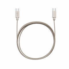 Sudio Woven USB-C to USB-C Charging Cable Sand