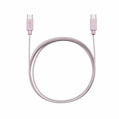 Sudio Woven USB-C to USB-C Charging Cable Pink