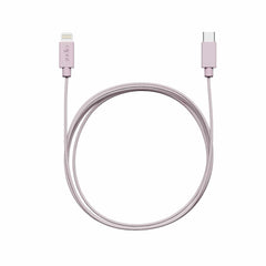 Sudio Woven USB-C to USB-C Charging Cable Pink