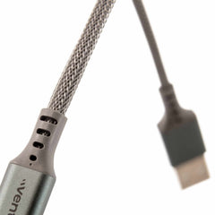 Ventev USB-C to USB-C 10ft Cable Steel