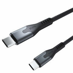 Blu Element SelfCoil Magnetic Cable USB-C to USB-C 3.3ft 100W Black
