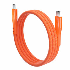 Statik MagStack Pro Charge/Sync Magnetic Cable USB-C to USB-C 3.3ft Orange