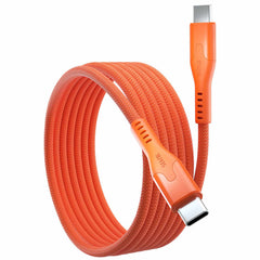 Statik MagStack Pro Charge/Sync Magnetic Cable USB-C to USB-C 6.6ft Orange