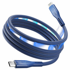 Statik MagStack Pro Charge/Sync Magnetic Cable USB-C to USB-C 3.3ft Navy