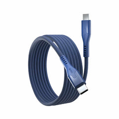 Statik MagStack Pro Charge/Sync Magnetic Cable USB-C to USB-C 3.3ft Navy