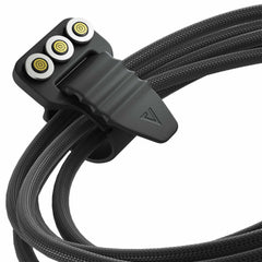 Statik 360 Pro Universal Magnetic Charge/Sync Cable 6.6 ft Black