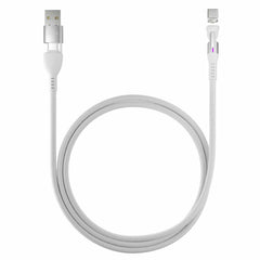 Statik 360 Pro Universal Magnetic Charge/Sync Cable 6.6 ft White