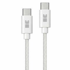Blu Element USB-C to USB-C Braided Cable 4ft 60W White