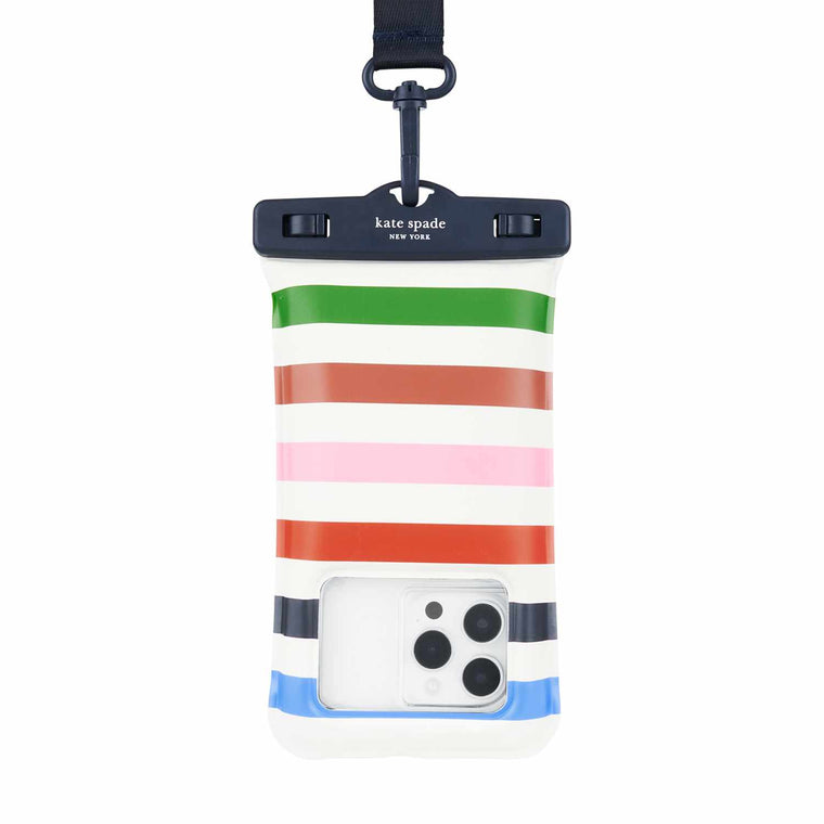 KS053356 Waterproof Floating Pouch Adventure Stripe