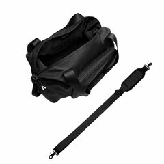 Gaston Luga Lightweight Packable Duffel Bag Black