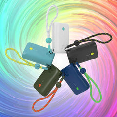 Nimble Champ PD Battery 10.000 mAh 20W  2-Ports USB-C Midnight Black