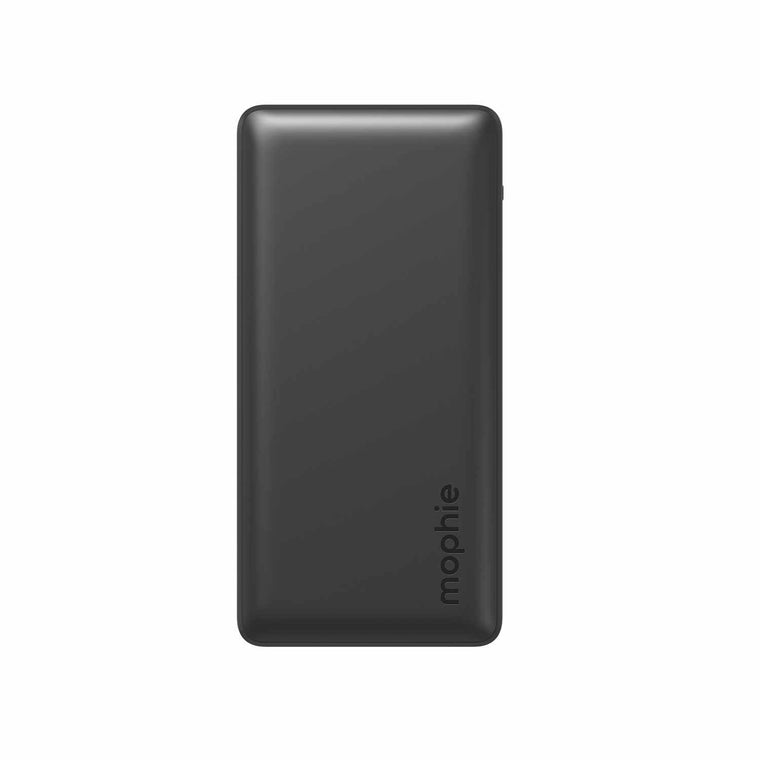 mophie Power Boost Pro Power Bank 20000mAh USB-C and dual USB-A port with C-C Cable Black