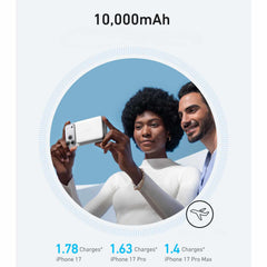 Anker MagGo Magnetic Qi2 15W Power Bank10000 mAh White