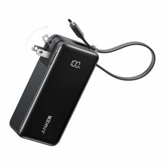 Anker Fusion 10000 mAh Power Battery Black with Built-in Lightning Cable