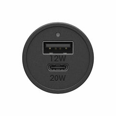 OtterBox Premium Car Charger 30W PD 2-Port USB-C/USB-A Black