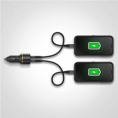 OtterBox Premium Car Charger 30W PD 2-Port USB-C/USB-A Black