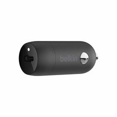 Belkin 30W USB-C Power Delivery PPS Car Charger + USB-C to USB-C Cable Black