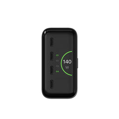 Satechi ChargeView Desktop Charger 140W PPS 4-Port USB-C Black for US/EU/UK/ KR/AU