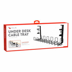 Emerge Helix Desk Cable Management Tray Black