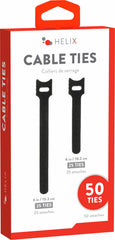 Emerge Helix Cable Ties Black