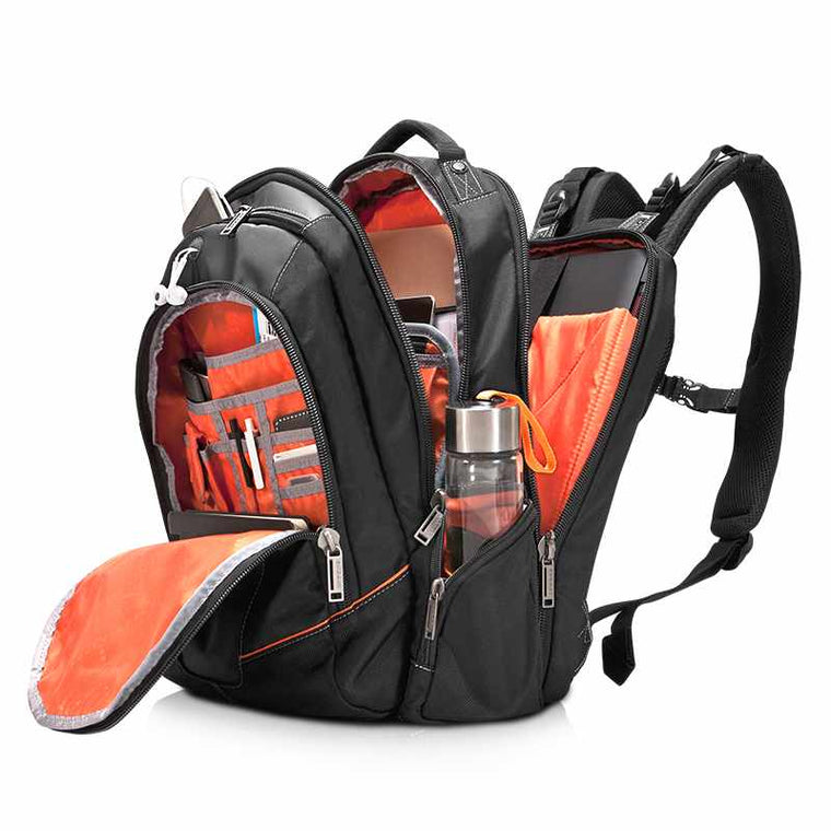 EKP119 Flight Checkpoint Friendly Laptop Backpack 16 inch Black