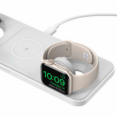 Anker MagGo Qi2 3-in-1 Wireless Charging Station 15W White